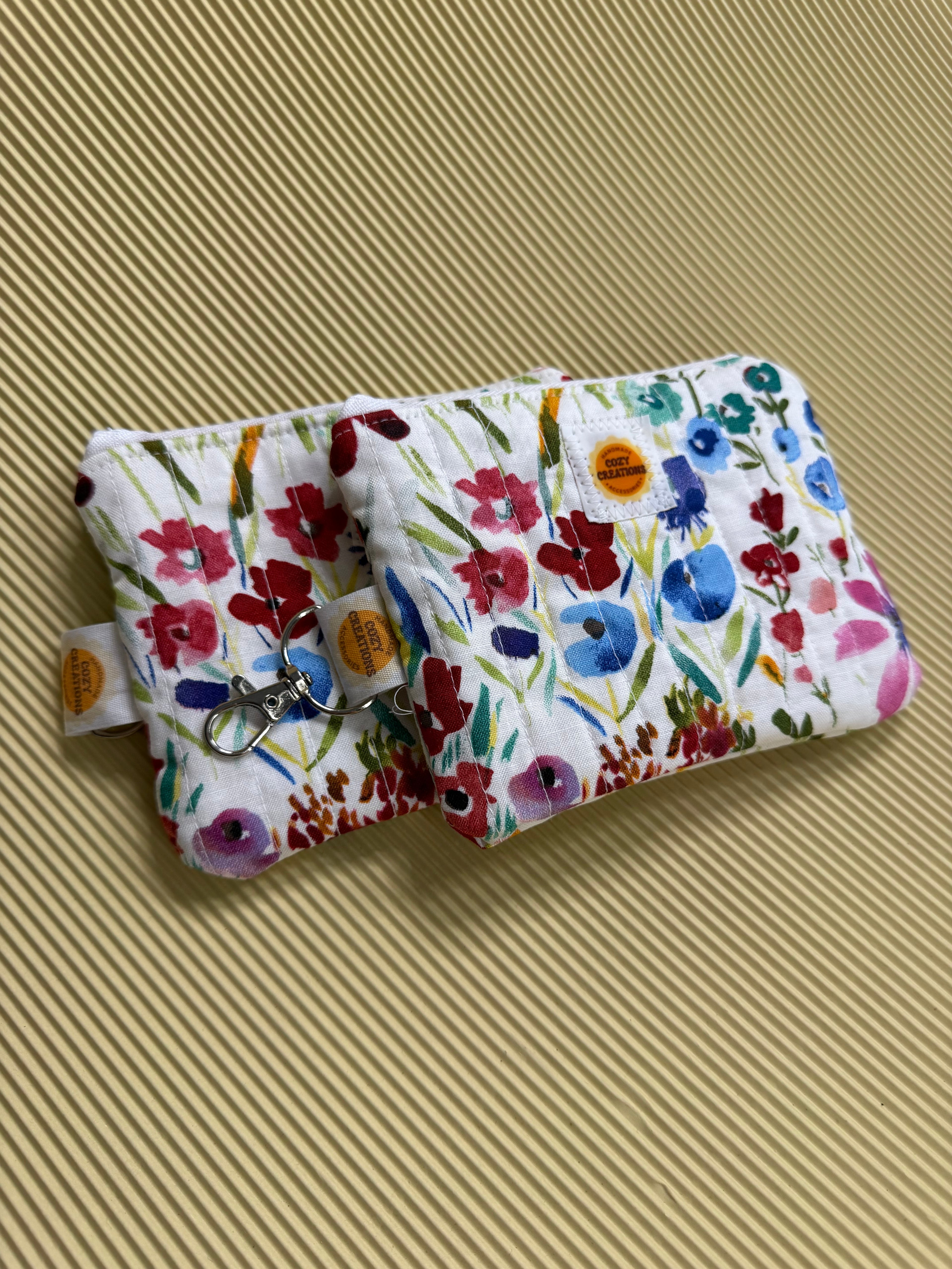Wildflower Large Keychain Wristlet
