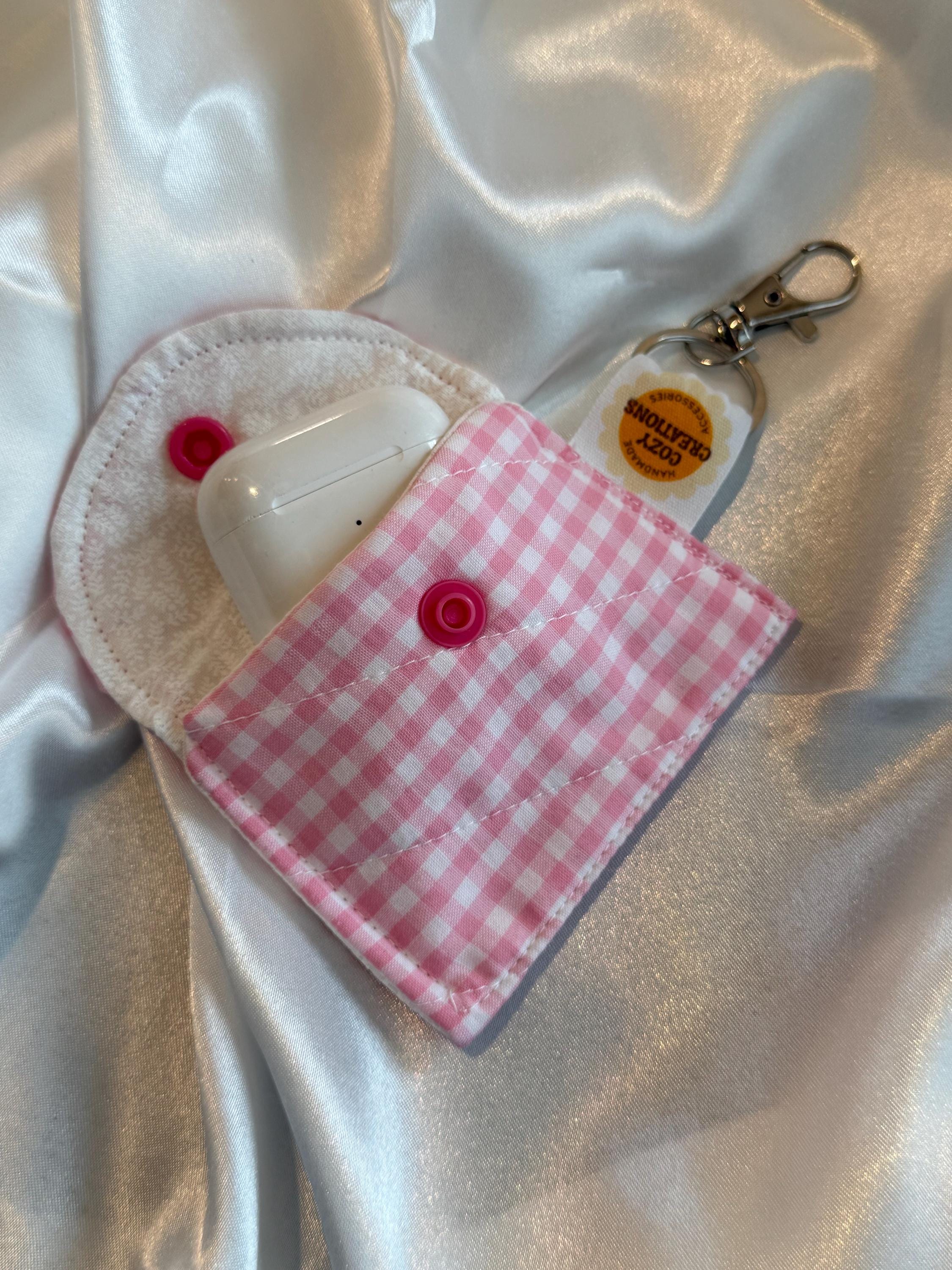 Pink Gingham AirPod Case Gen 1