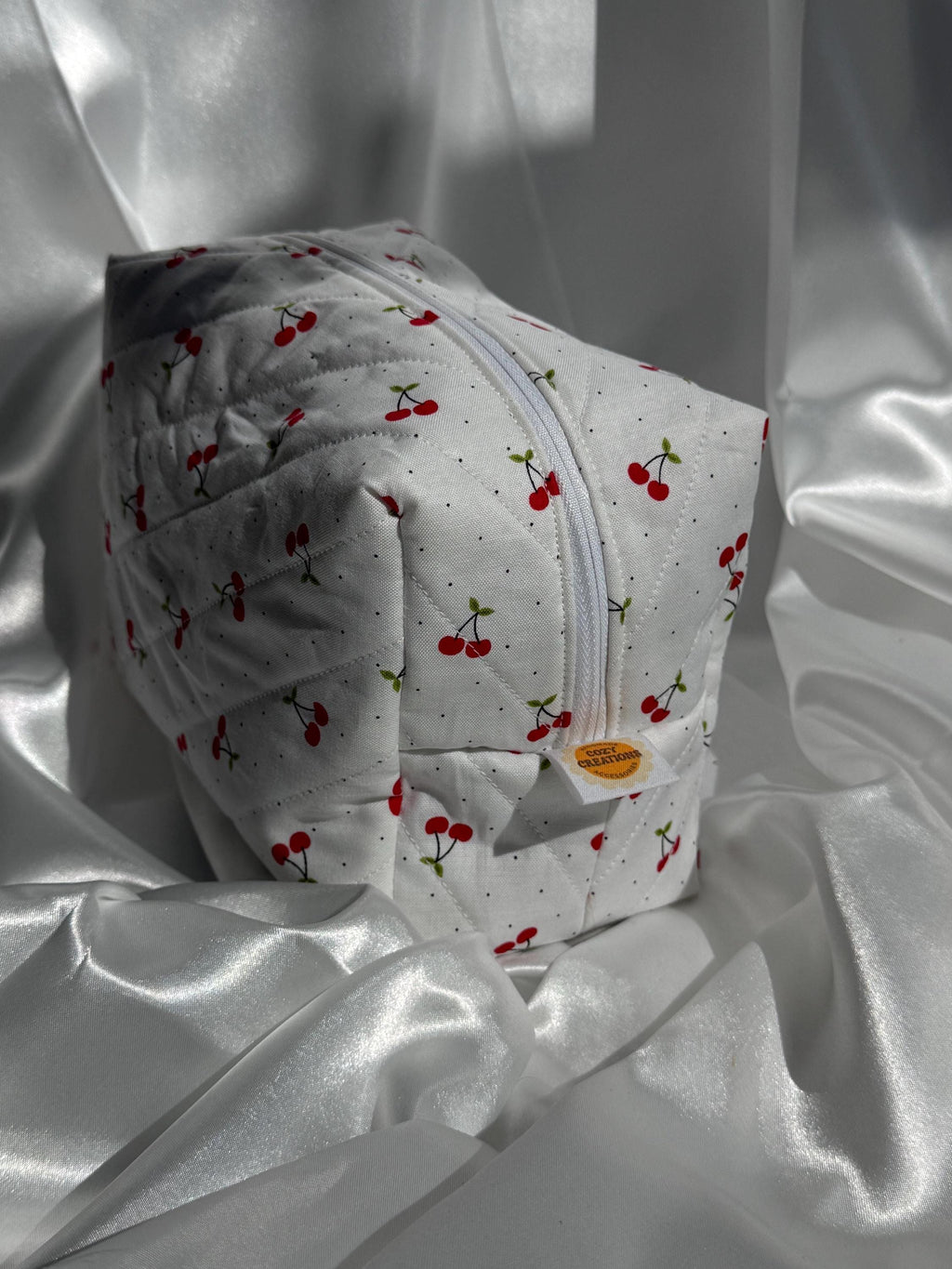 Cherry Cosmetic Bag