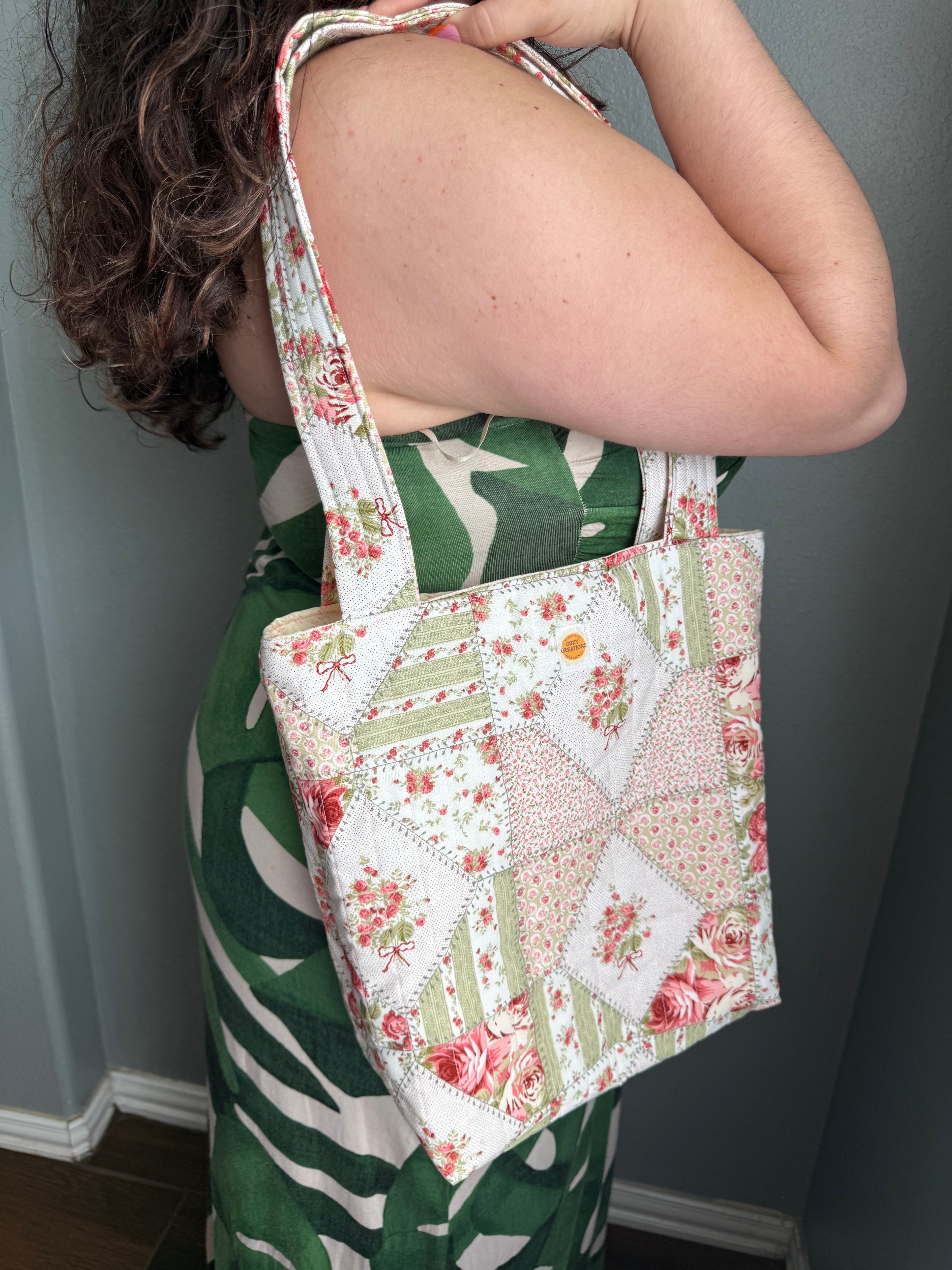 Vintage Meadow Tote Bag
