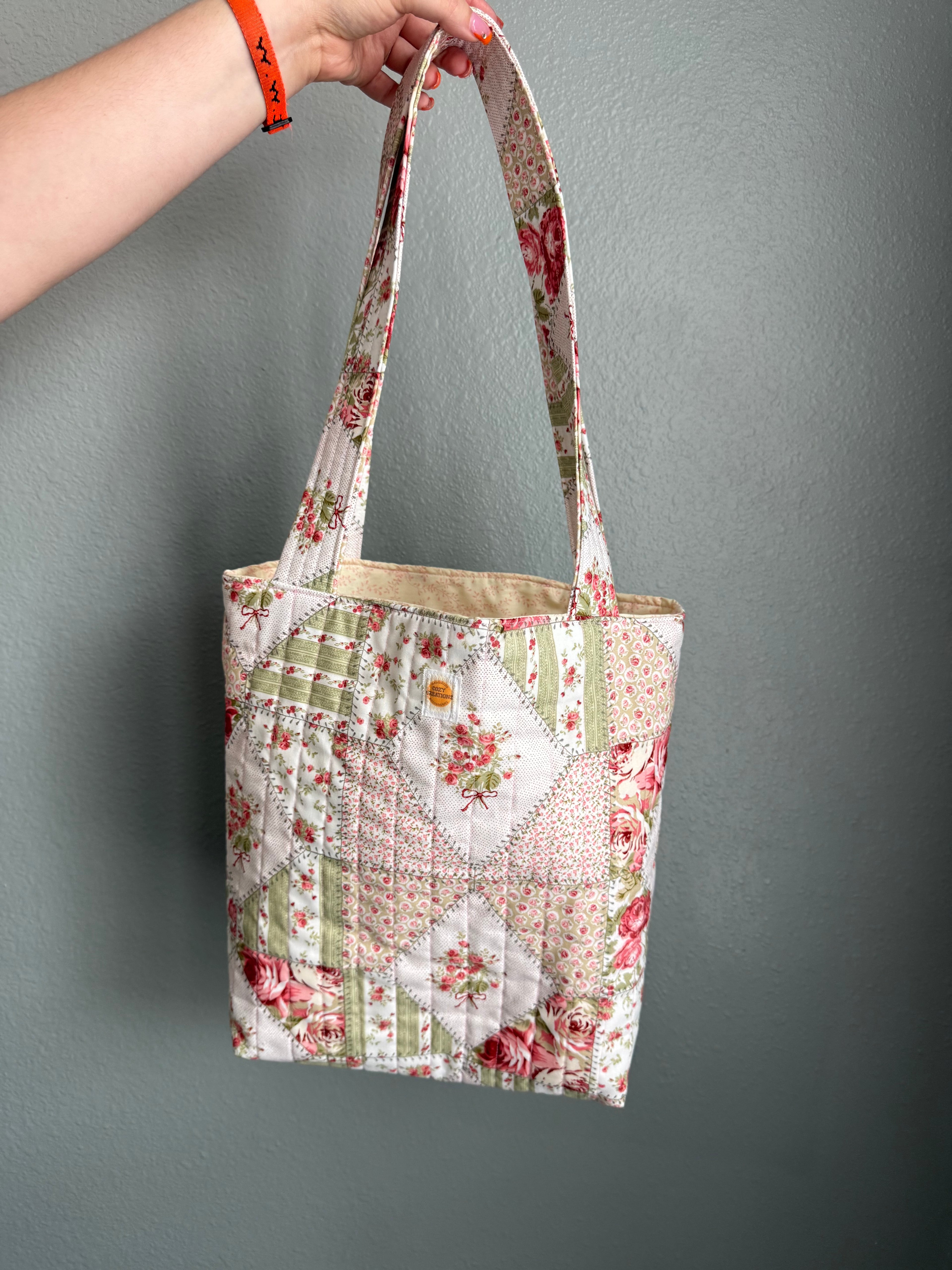 Vintage Meadow Tote Bag