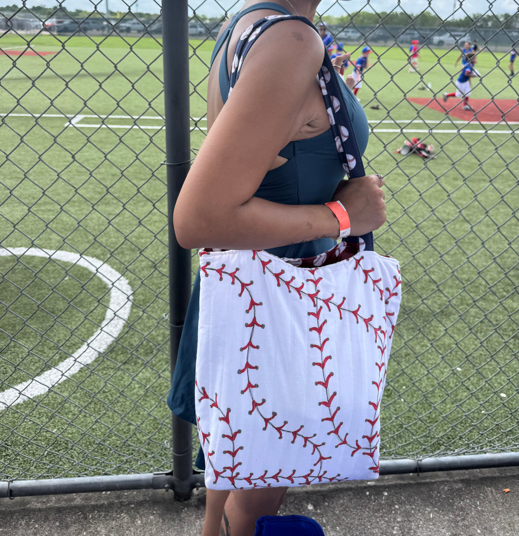 Play Ball Tote Bag