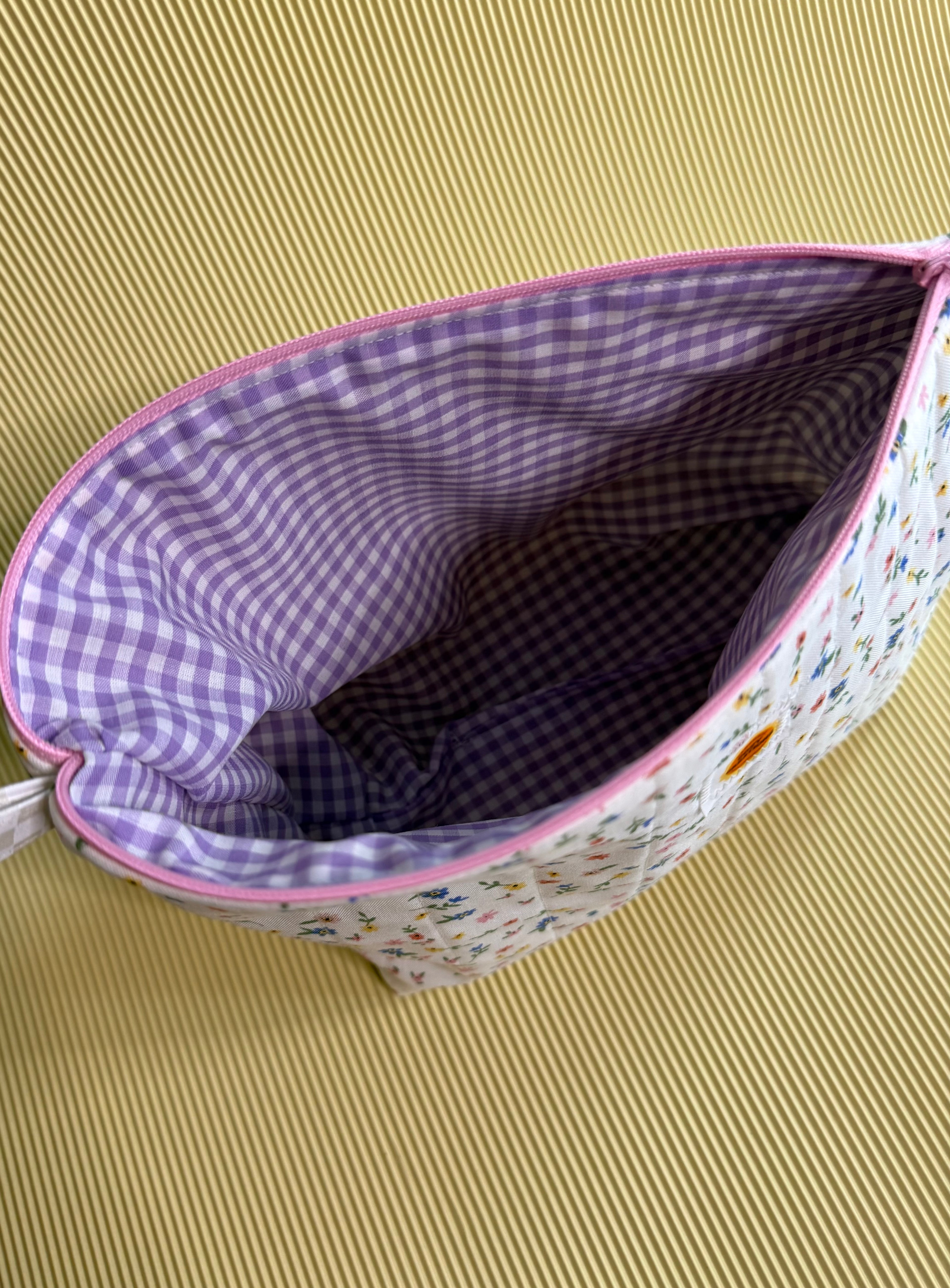 Petal Picnic Large Pouch