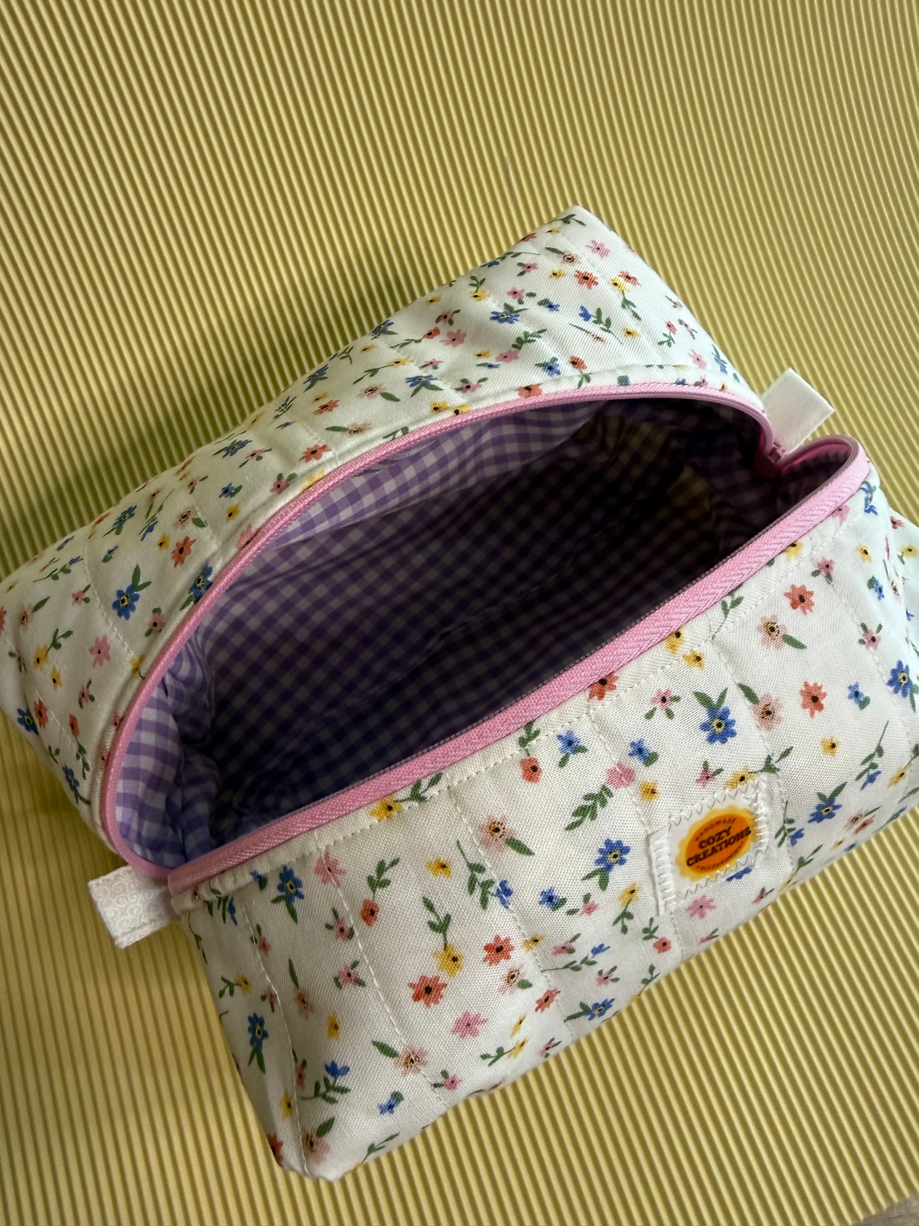 Petal Picnic Cosmetic Bags